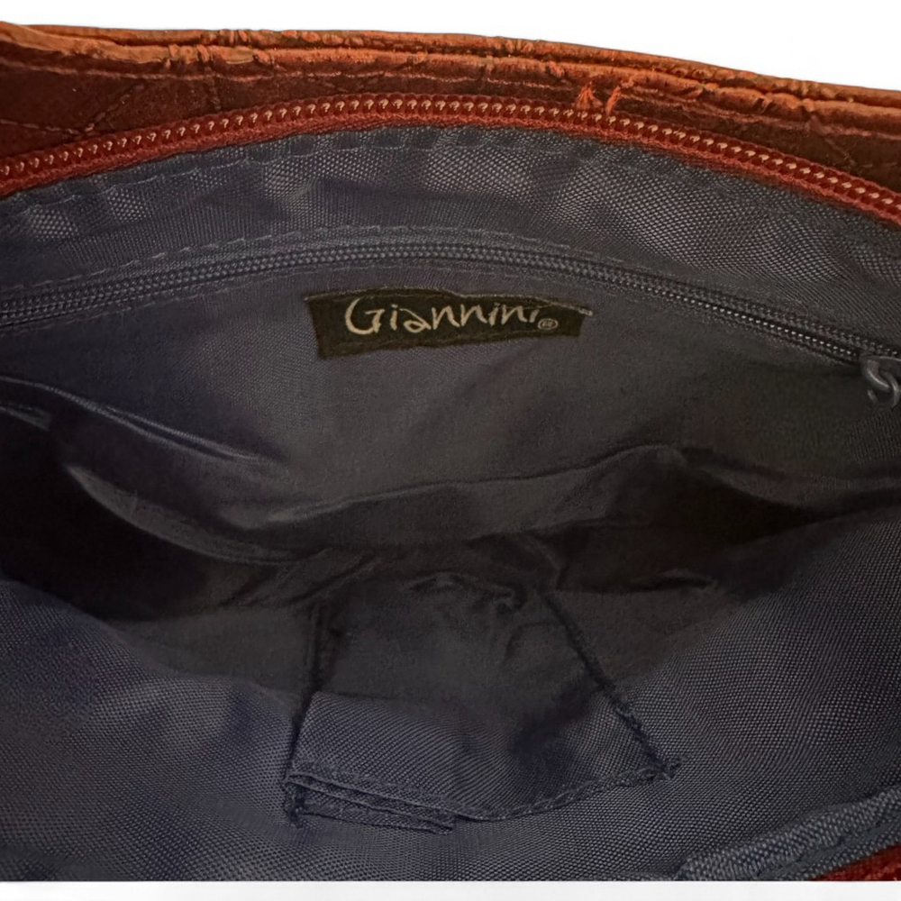 Women's Giannini Burgundy Clutch